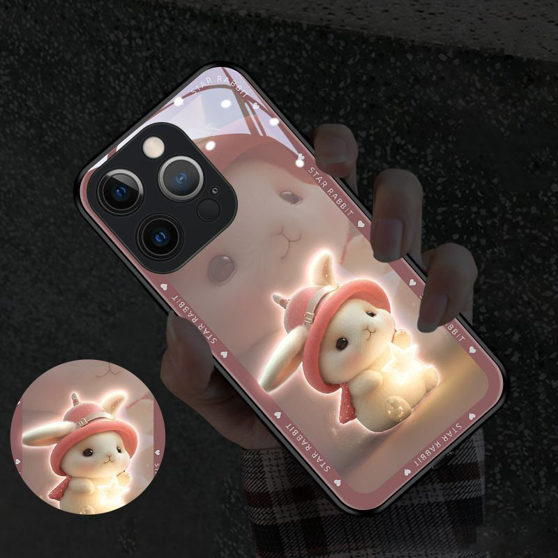 Star Rabbit Call Flash Phone Case 